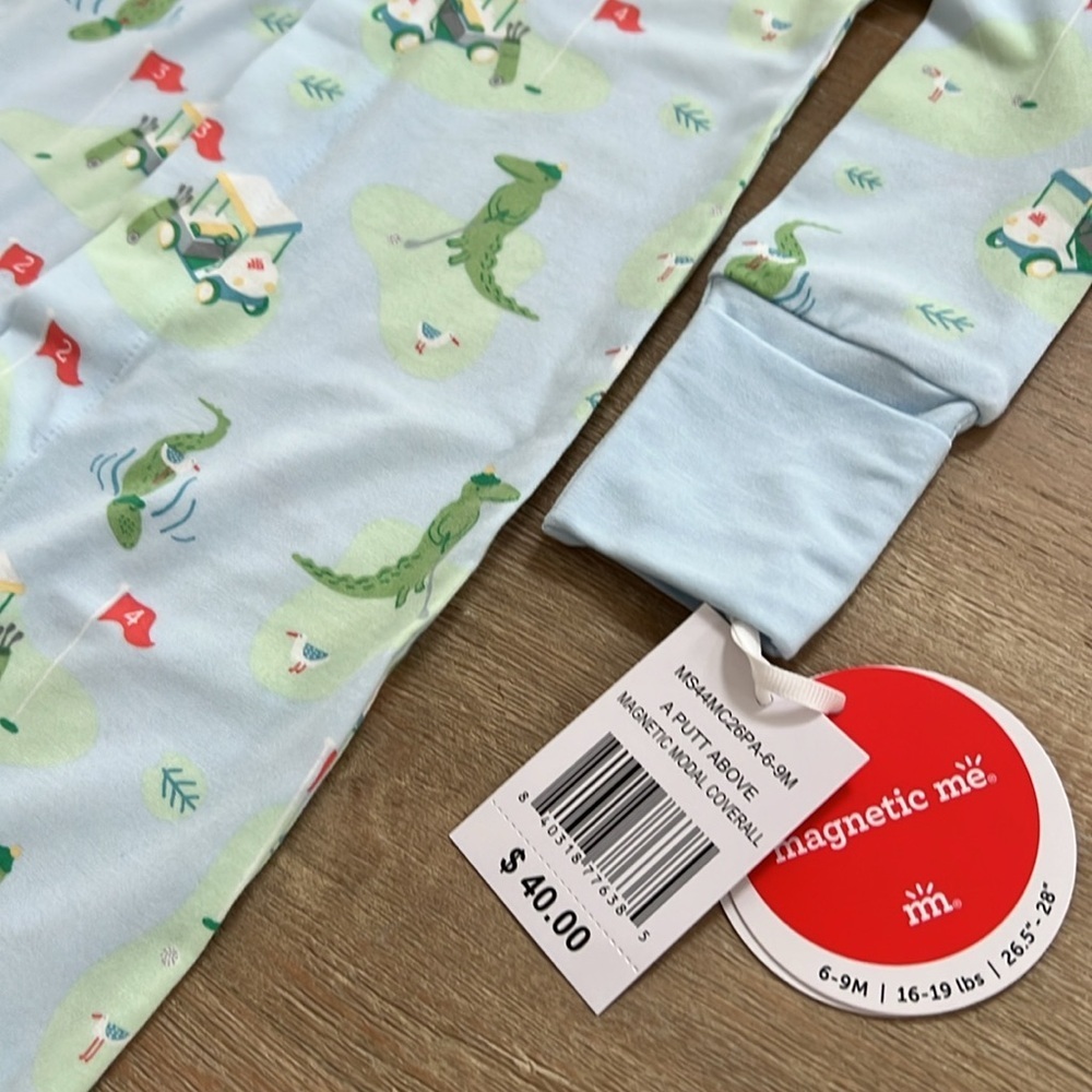 Magnetic Me Modal Convertible Coverall Putt Above 9-12 months - Picture 5 of 10